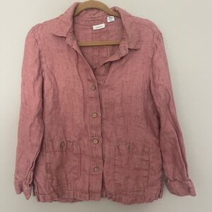 Sigrid Olsen blazer linen